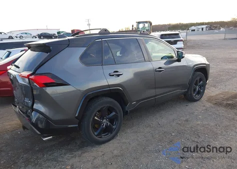 2019 Toyota Rav4 Hybrid Xse из США, поврежденный, VIN JTMEWRFV4KD513534